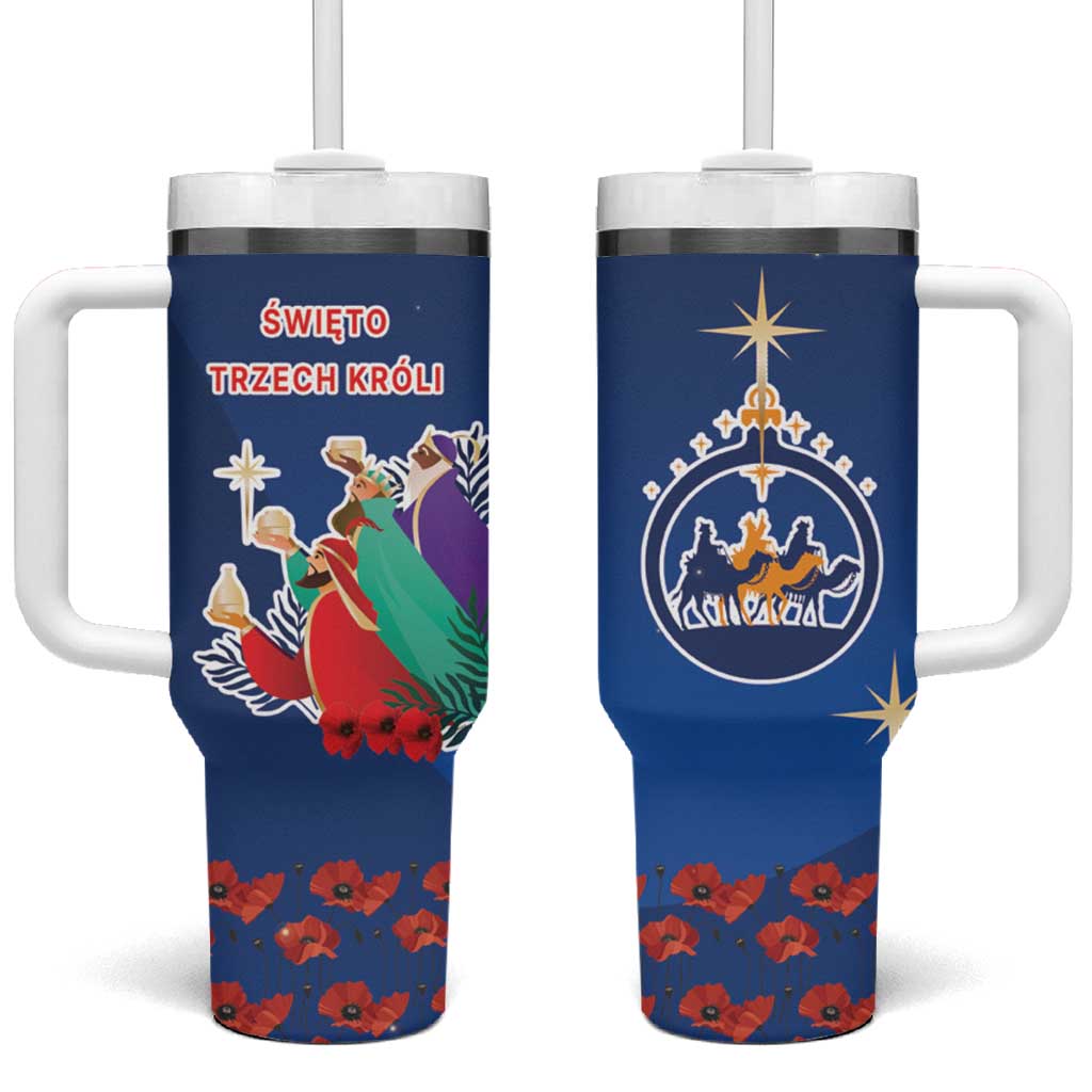 Poland Epiphany Tumbler With Handle The Three Kings Day - Trzech Kroli LT17 - Wonder Print Shop