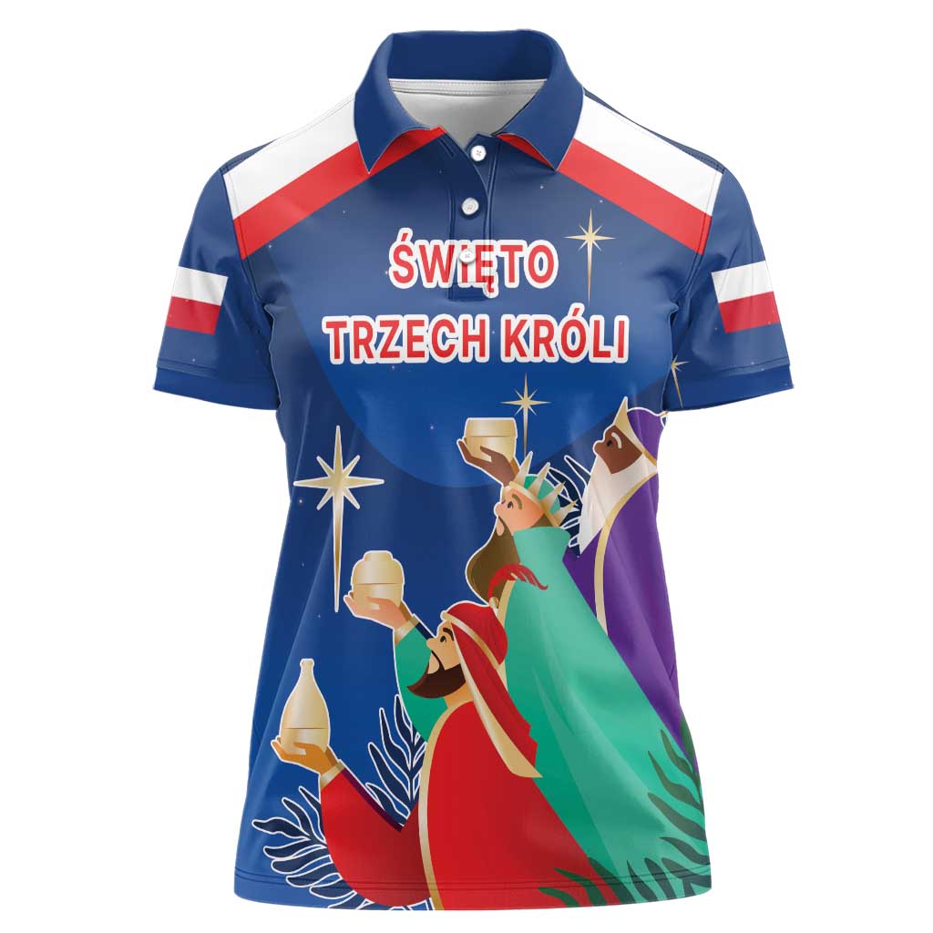 Poland Epiphany Women Polo Shirt The Three Kings Day - Trzech Kroli LT17 - Wonder Print Shop