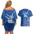 Custom Italy Football Couples Matching Off Shoulder Short Dress and Hawaiian Shirt With Colosseum - Wonder Print Shop