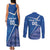 Custom Italy Football Couples Matching Tank Maxi Dress and Long Sleeve Button Shirt With Colosseum - Wonder Print Shop