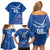 Custom Italy Football Family Matching Off Shoulder Short Dress and Hawaiian Shirt With Colosseum - Wonder Print Shop