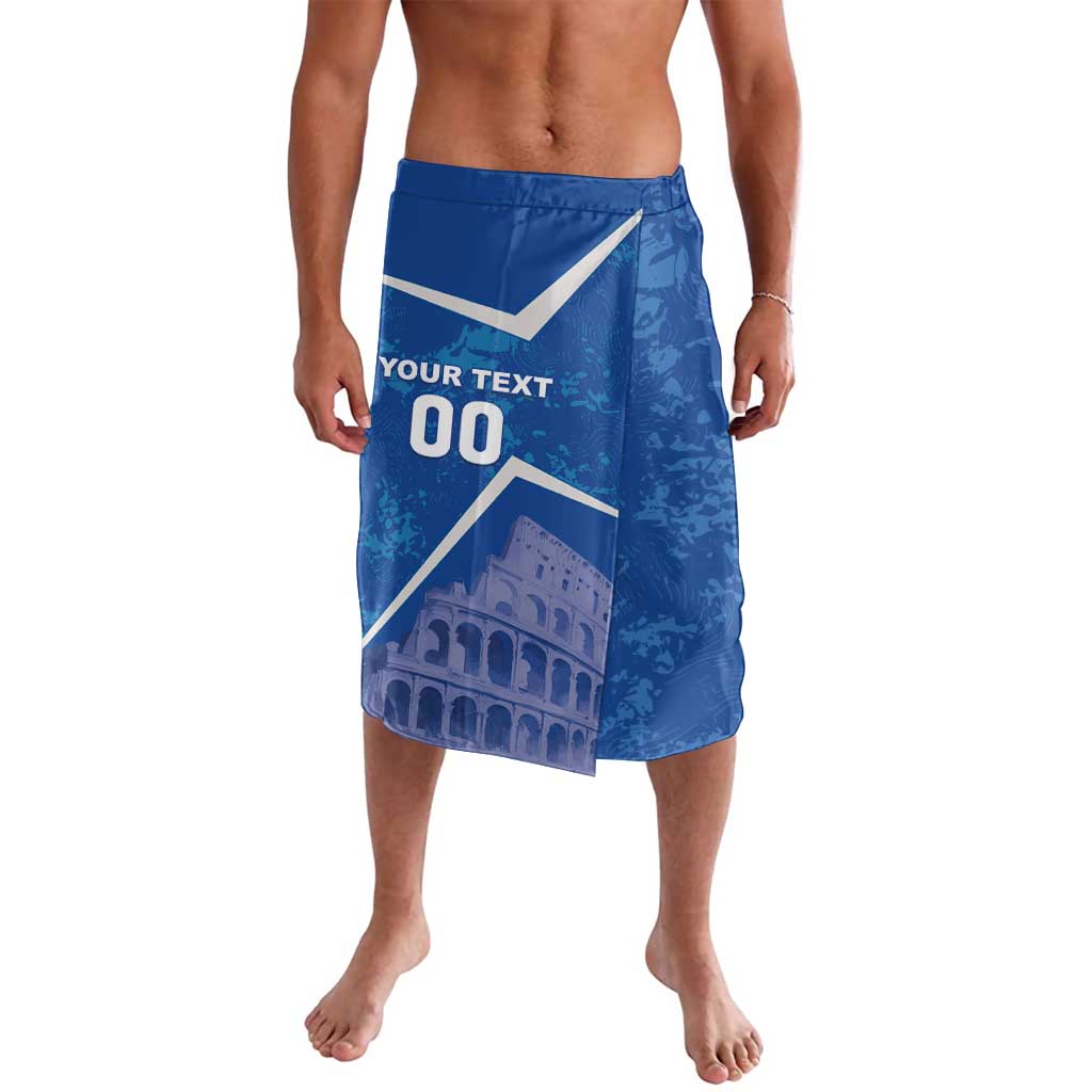 Custom Italy Football Lavalava With Colosseum - Wonder Print Shop