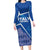 Custom Italy Football Long Sleeve Bodycon Dress With Colosseum - Wonder Print Shop