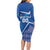 Custom Italy Football Long Sleeve Bodycon Dress With Colosseum - Wonder Print Shop