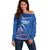 Custom Italy Football Off Shoulder Sweater With Colosseum - Wonder Print Shop