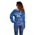 Custom Italy Football Off Shoulder Sweater With Colosseum - Wonder Print Shop