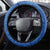 Custom Italy Football Steering Wheel Cover With Colosseum