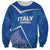 Custom Italy Football Sweatshirt With Colosseum