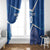 Custom Italy Football Window Curtain With Colosseum