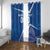 Custom Italy Football Window Curtain With Colosseum