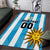 Custom Uruguay Football Area Rug Sol De May - Wonder Print Shop