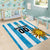 Custom Uruguay Football Area Rug Sol De May - Wonder Print Shop