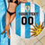 Custom Uruguay Football Beach Blanket Sol De May - Wonder Print Shop