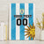 Custom Uruguay Football Canvas Wall Art Sol De May - Wonder Print Shop