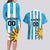 Custom Uruguay Football Couples Matching Long Sleeve Bodycon Dress and Hawaiian Shirt Sol De May - Wonder Print Shop