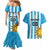 Custom Uruguay Football Couples Matching Mermaid Dress and Hawaiian Shirt Sol De May - Wonder Print Shop