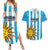 Custom Uruguay Football Couples Matching Summer Maxi Dress and Hawaiian Shirt Sol De May - Wonder Print Shop