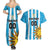 Custom Uruguay Football Couples Matching Summer Maxi Dress and Hawaiian Shirt Sol De May - Wonder Print Shop