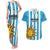 Custom Uruguay Football Couples Matching Tank Maxi Dress and Hawaiian Shirt Sol De May - Wonder Print Shop