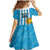 Custom Uruguay Football Family Matching Mermaid Dress and Hawaiian Shirt Sol De May - Wonder Print Shop