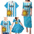 Custom Uruguay Football Family Matching Puletasi and Hawaiian Shirt Sol De May - Wonder Print Shop