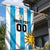 Custom Uruguay Football Garden Flag Sol De May - Wonder Print Shop