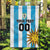 Custom Uruguay Football Garden Flag Sol De May - Wonder Print Shop