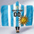 Custom Uruguay Football Hooded Blanket Sol De May