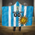 Custom Uruguay Football Hooded Blanket Sol De May