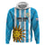 Custom Uruguay Football Hoodie Sol De May - Wonder Print Shop