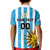 Custom Uruguay Football Kid Polo Shirt Sol De May - Wonder Print Shop