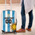 Custom Uruguay Football Luggage Cover Sol De May - Wonder Print Shop