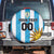 Custom Uruguay Football Spare Tire Cover Sol De May - Wonder Print Shop