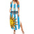 Custom Uruguay Football Summer Maxi Dress Sol De May - Wonder Print Shop