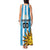 Custom Uruguay Football Tank Maxi Dress Sol De May - Wonder Print Shop