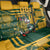 Custom South Africa Rugby Back Car Seat Cover Springboks With Protea Cynaroides - Wonder Print Shop