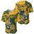 Custom South Africa Rugby Baseball Jersey Springboks With Protea Cynaroides - Wonder Print Shop