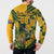 Custom South Africa Rugby Button Sweatshirt Springboks With Protea Cynaroides - Wonder Print Shop