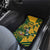 Custom South Africa Rugby Car Mats Springboks With Protea Cynaroides - Wonder Print Shop