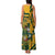 Custom South Africa Rugby Family Matching Tank Maxi Dress and Hawaiian Shirt Springboks With Protea Cynaroides - Wonder Print Shop