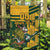 Custom South Africa Rugby Garden Flag Springboks With Protea Cynaroides - Wonder Print Shop