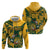 Custom South Africa Rugby Hoodie Springboks With Protea Cynaroides - Wonder Print Shop