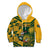 Custom South Africa Rugby Kid Hoodie Springboks With Protea Cynaroides - Wonder Print Shop