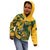 Custom South Africa Rugby Kid Hoodie Springboks With Protea Cynaroides - Wonder Print Shop