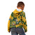 Custom South Africa Rugby Kid Hoodie Springboks With Protea Cynaroides - Wonder Print Shop