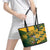 Custom South Africa Rugby Leather Tote Bag Springboks With Protea Cynaroides