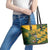 Custom South Africa Rugby Leather Tote Bag Springboks With Protea Cynaroides