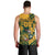 Custom South Africa Rugby Men Tank Top Springboks With Protea Cynaroides - Wonder Print Shop