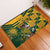 Custom South Africa Rugby Rubber Doormat Springboks With Protea Cynaroides - Wonder Print Shop