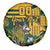 Custom South Africa Rugby Spare Tire Cover Springboks With Protea Cynaroides - Wonder Print Shop